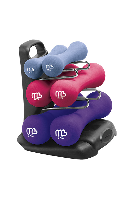 MB Active 12kg Dumbbell Set Michelle Bridges